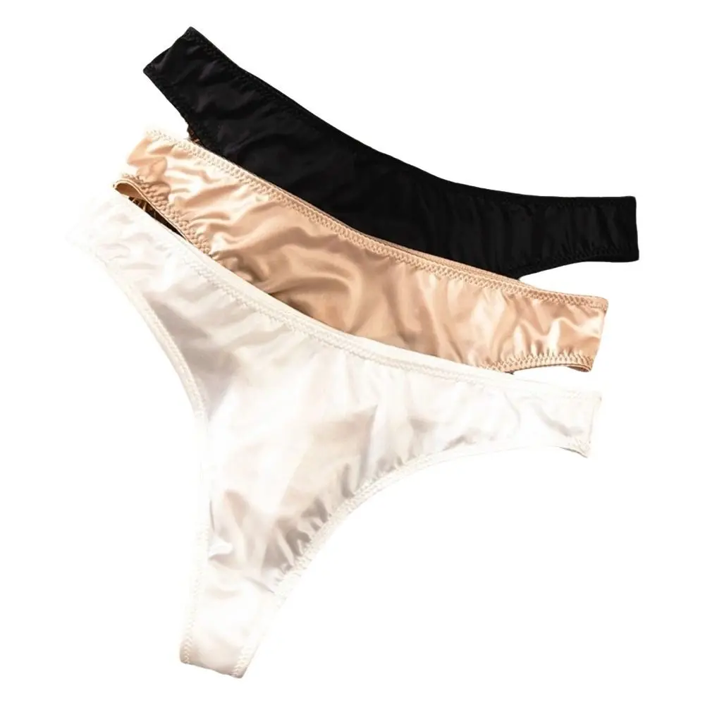 Stretchy Panties for Women Low Waist Breathable Seamless Underwear Quick-drying Sexy Ice Silk Panties Underwear Collection