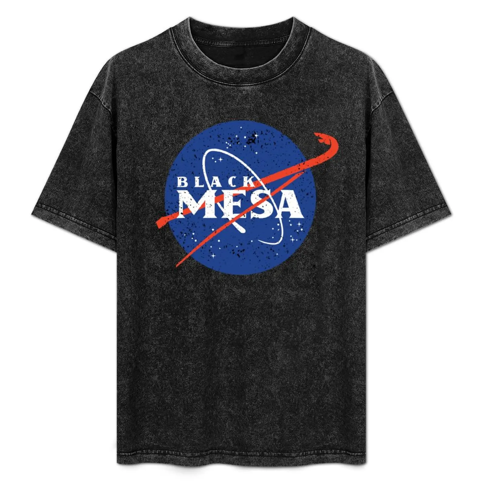 

Black Mesa (White) T-Shirt Festival Party Tee Top