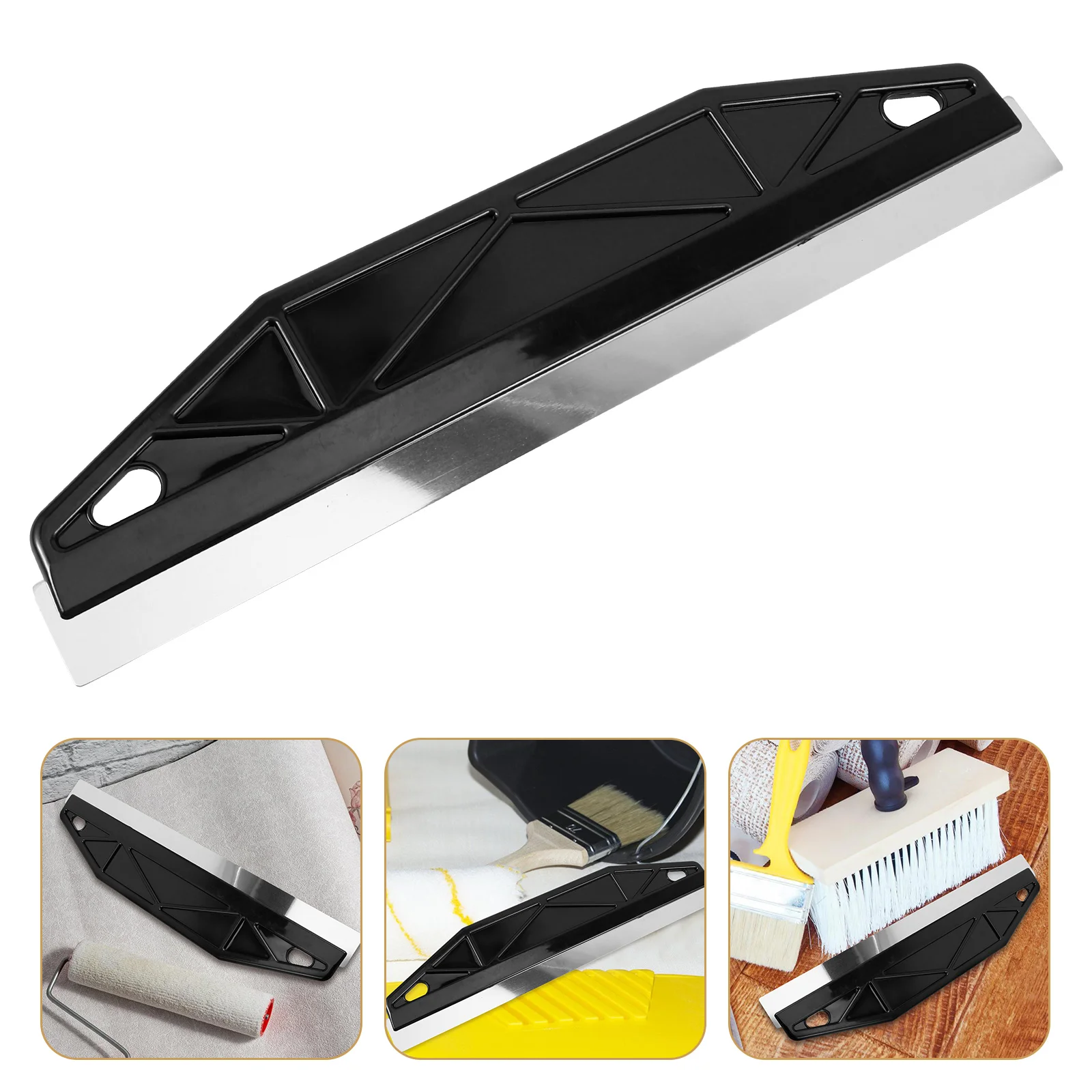 

Spatula Wallpaper Scraper Application Kit Tool Car Film Tools Household Black Squeegee Remover Craft Cutting