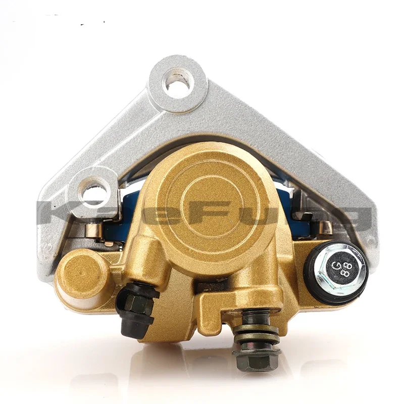 M10 Motorcycle Front Brake Caliper Assy For YAMAHA YBR125 YBR YB 125 With Brake Pads And Bracket YBR Old and New Disc Brake Part