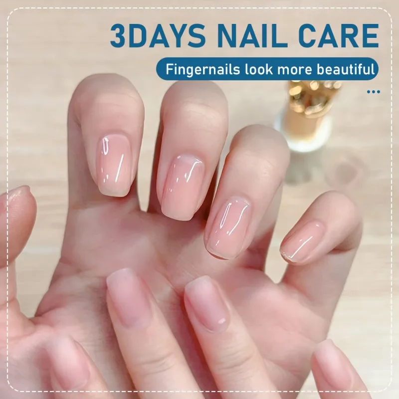 3 Days Nail Care Polish,Keratin Amino Acid Nail Oil,Moisturizing Clear Nail Care Gloss,Quick Dry Nail Conditioner for Weak Nails view 6