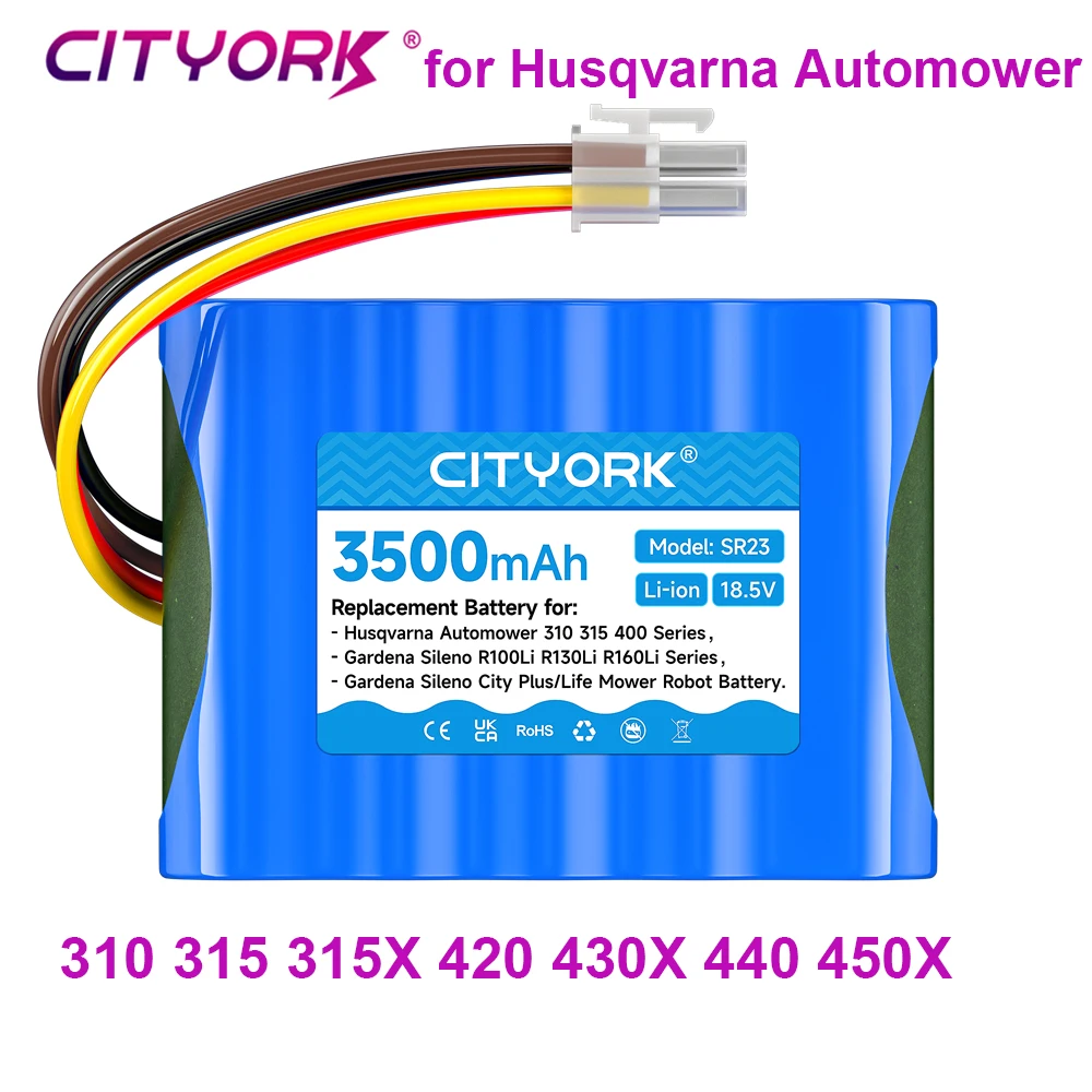 

3500mAh Robotic Lawn Mowers Battery 584 85 28-01 for Husqvarna Automower 310,Automower 315,Automower 315X 420 430X 440 450X