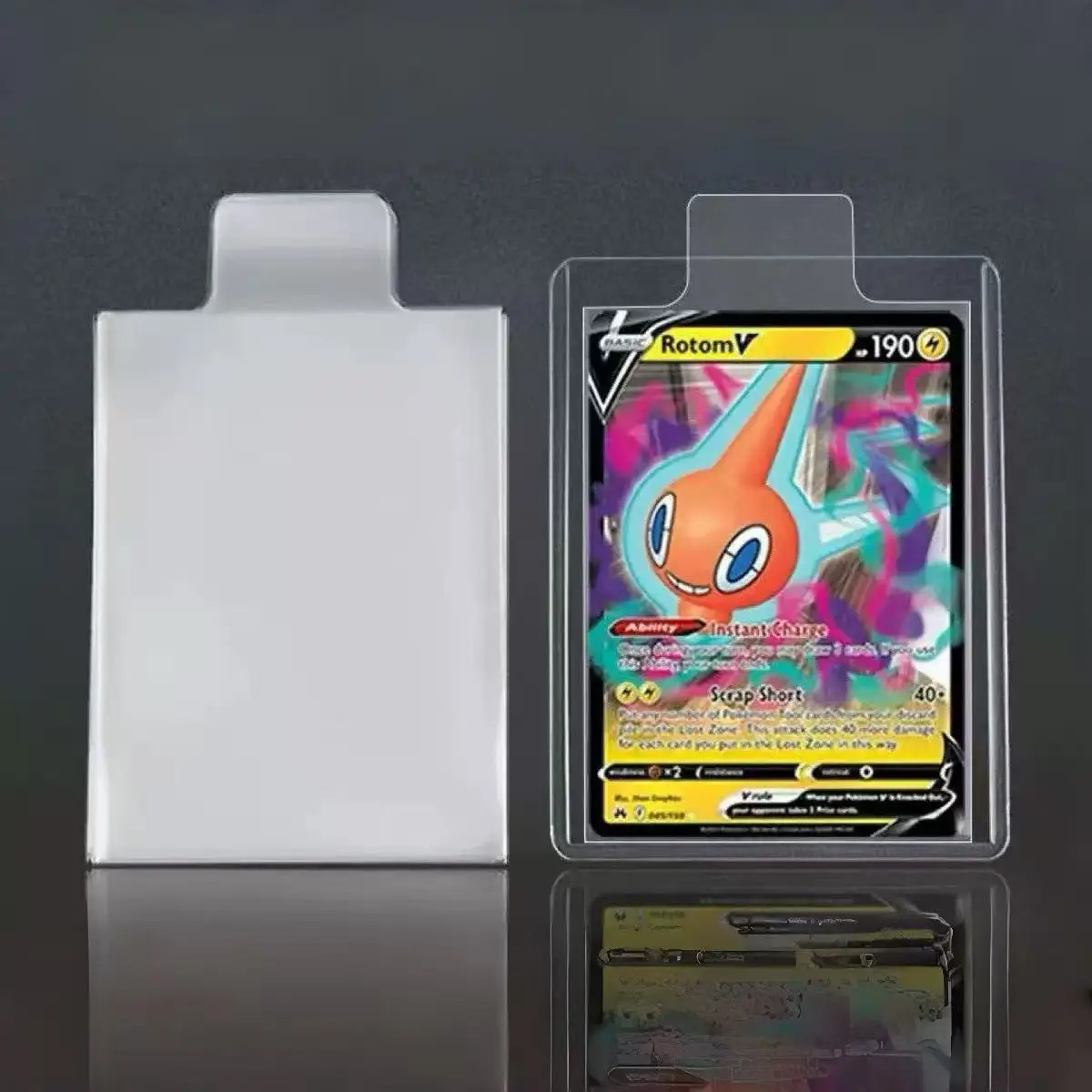 65*90mm 100pcs Bulge Games Card Sleeves For Pokemon Cards Transparent Playing Protector Trading Folder Case Holder Kids Toy Gift