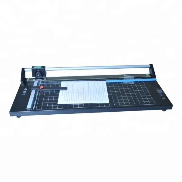 24 Inch Manual Precision Rotary Paper Trimmer,  Rotary Paper Cutter Trimmer Cutting Machine A3 Manual