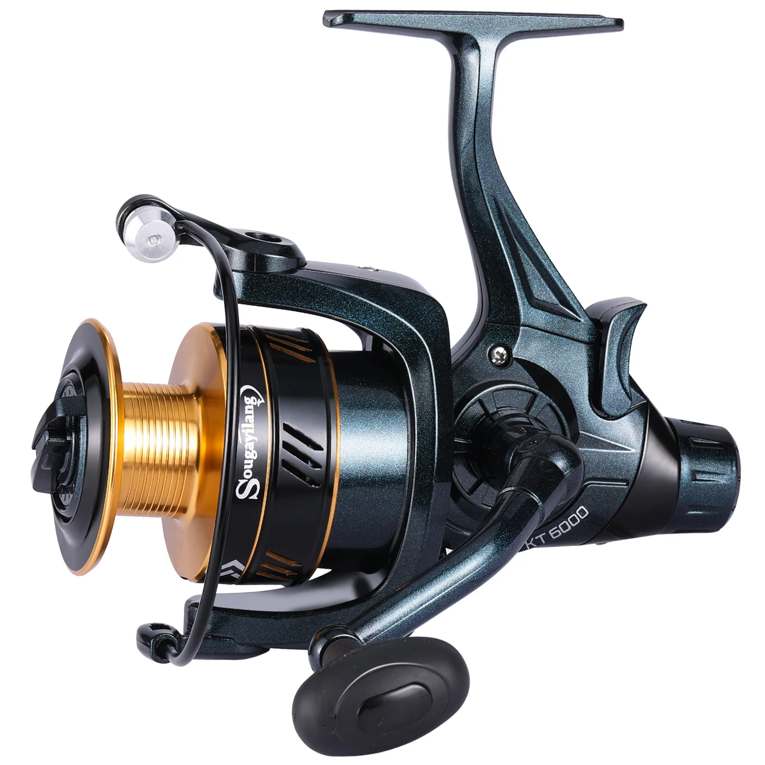 Carrete De Pesca De carpa Sougayilang Spinning fuerte doble arrastre 10-20kg Molinete Carretilha De Pesca Olta Makaralar carretes De Pesca De Mar