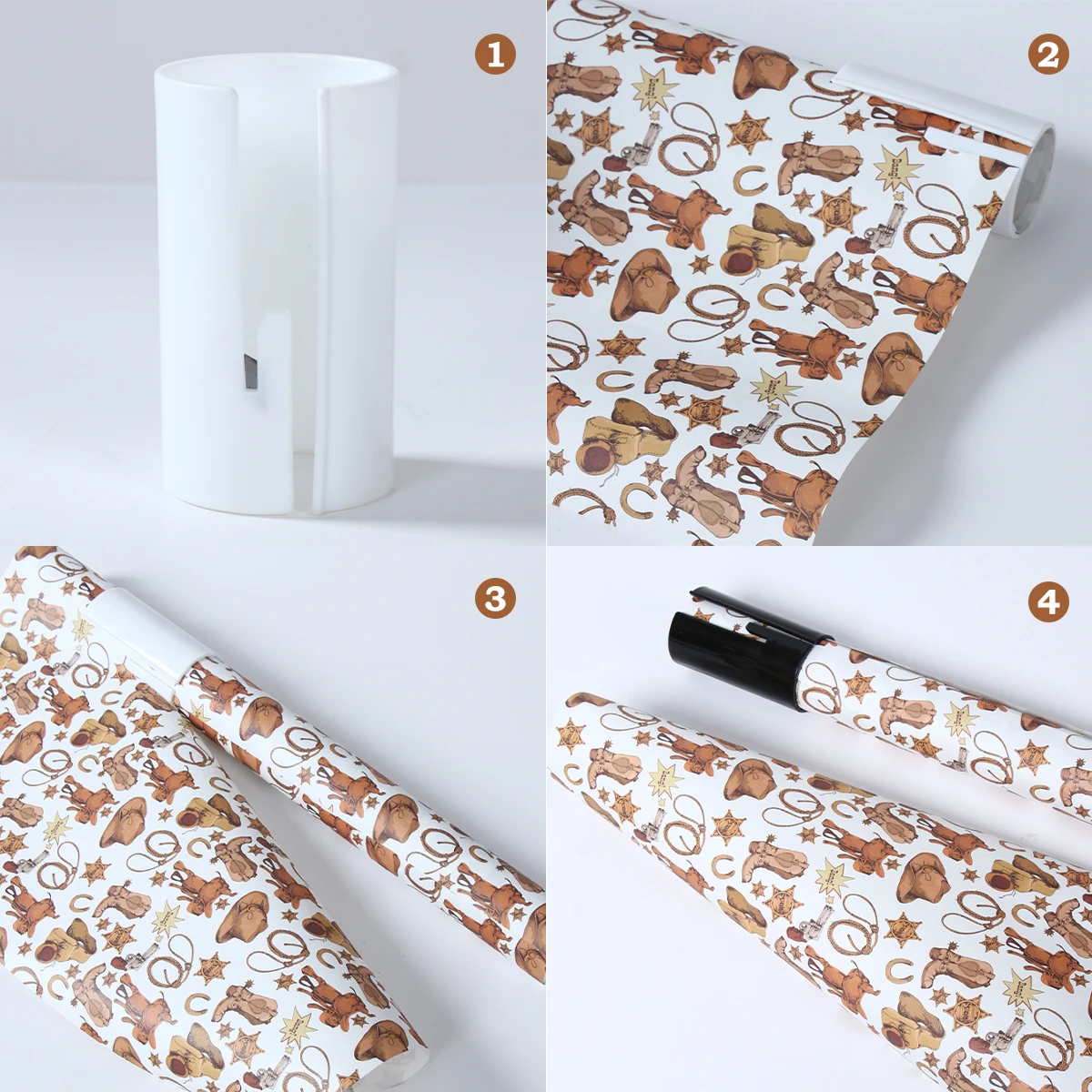 1 قطعة آلة قطع الورق الصغيرة المحمولة عيد الميلاد التعبئة والتغليف ورقة قطع سكين قطع ورق التغليف القاطع #6