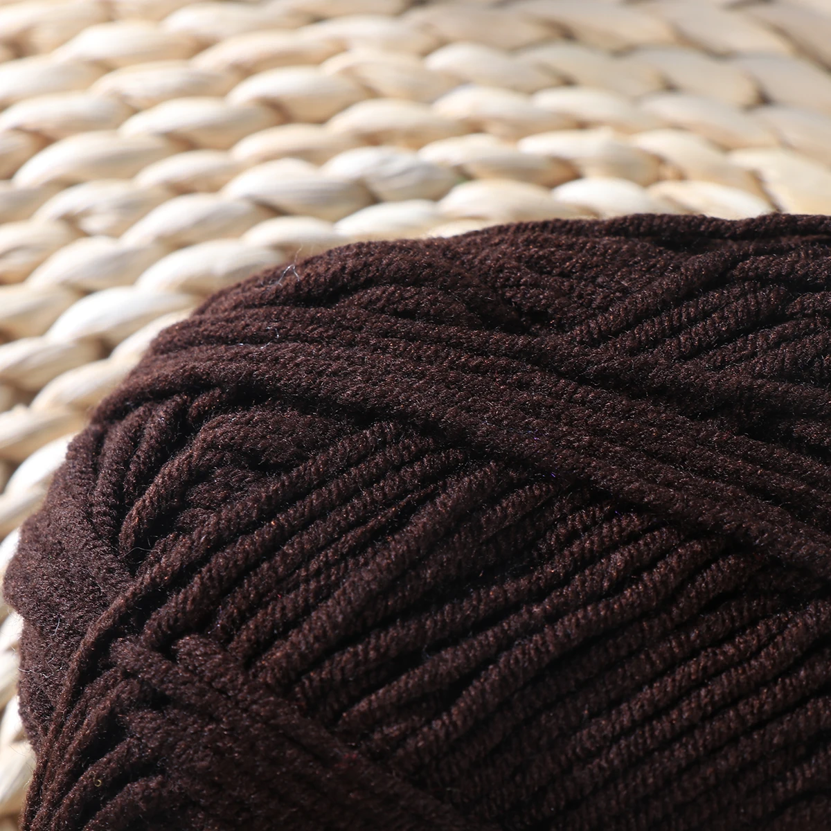 

50 G Milk Cotton Yarn Chunky Thick for Hand Knitting Crochet Frosted Bulky Crocheting