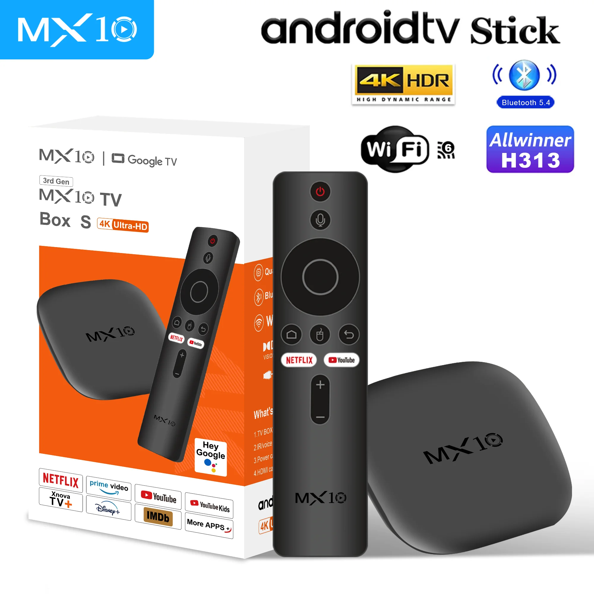 Khadas Vim4 8Gb - Smart Set Top Box MX10 M1