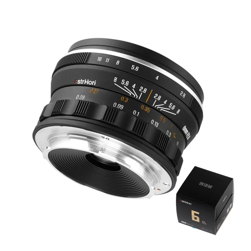 

AstrHori 6mm F2.8 Full Frame Circular Fisheye Camera Lens for Creative Starrysky Humanities Photography for E/L/RF/Z L-mount