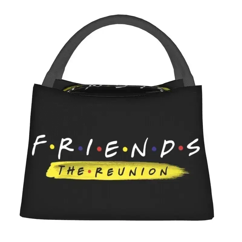 Изолированная сумка-тоут для обеда Friends Reunion для женщин, многоразовый холодильник с комиксами, термобокс для еды, ланч-бокс для кемпинга, путешествий