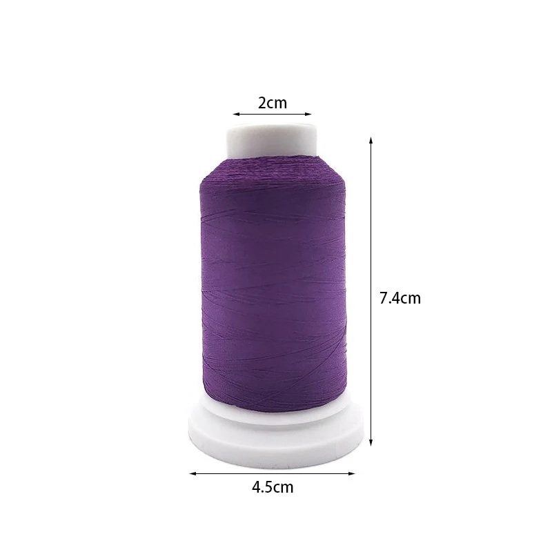 Sanbest Matt Embroidery Thread 1000M High Strength for Brother Singer Janome Babylock Polyester Machine Threads