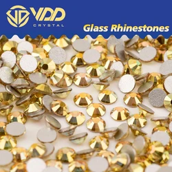 VDD 125 Sun Shine SS4-SS30 Glass Rhinestones Crystal Glitter Diamond Strass Flatback Stones For Nail Art Craft DIY Decorations