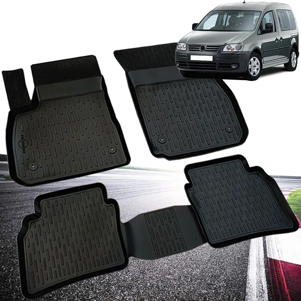 For VW Caddy floor mat 3D pool 2004