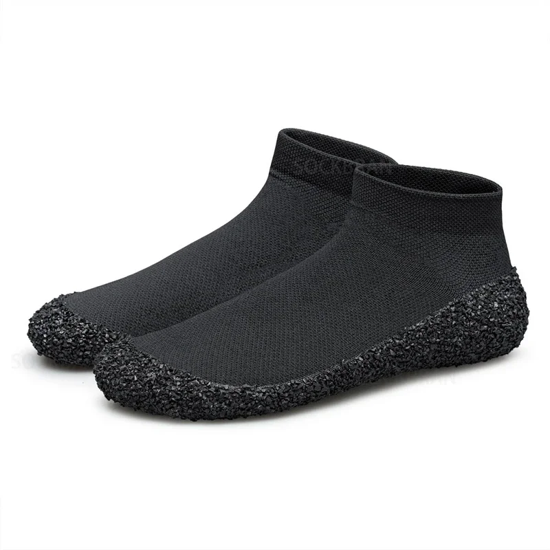 Men Barefoot Sneakers Women High Stretch Sock Shoes Lightweight Yoga Fitness Shoes Four Seasons Running Shoes Size 36-46