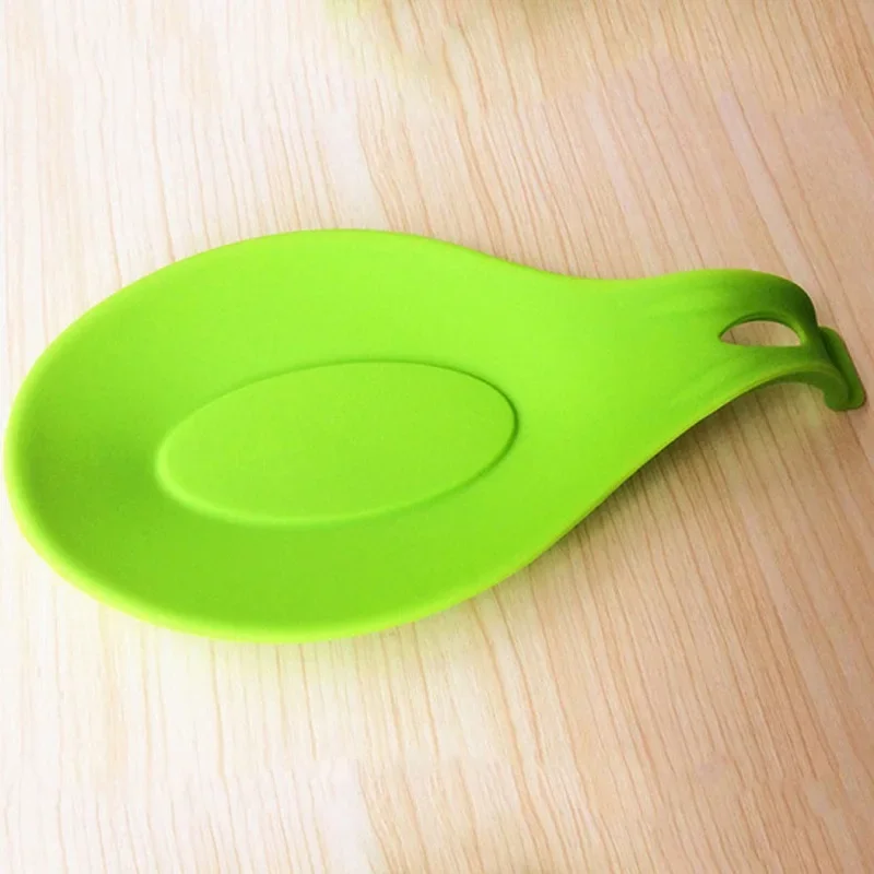 Kitchen Tools Silicone Mat Insulation Placemat Heat Resistant Put A Spoon Kitchen Accessories Free Shipping Items