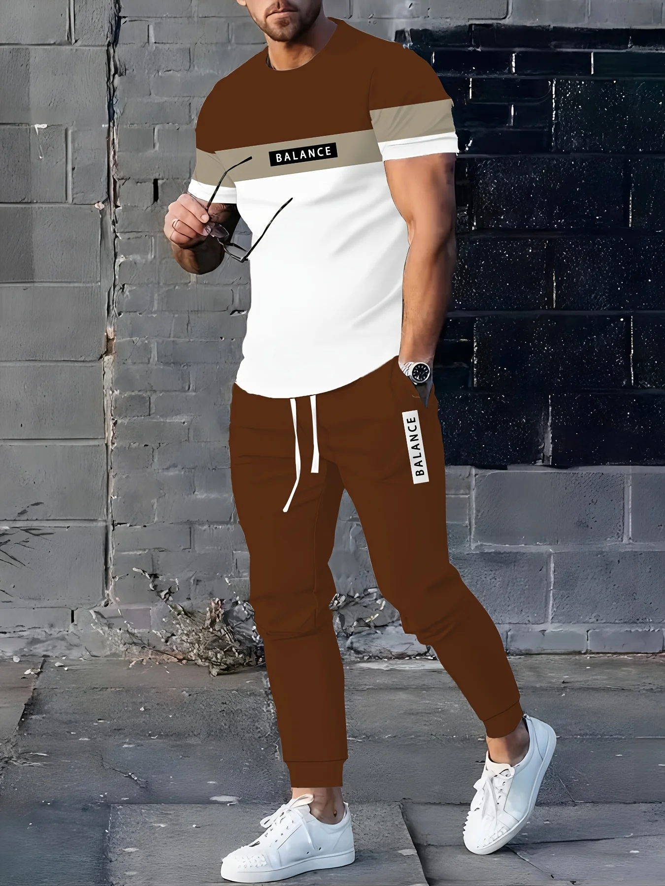 

The 2025 summer new men's suit 3D printed casual fashionable comfortable and transparent outdoor streetwear
