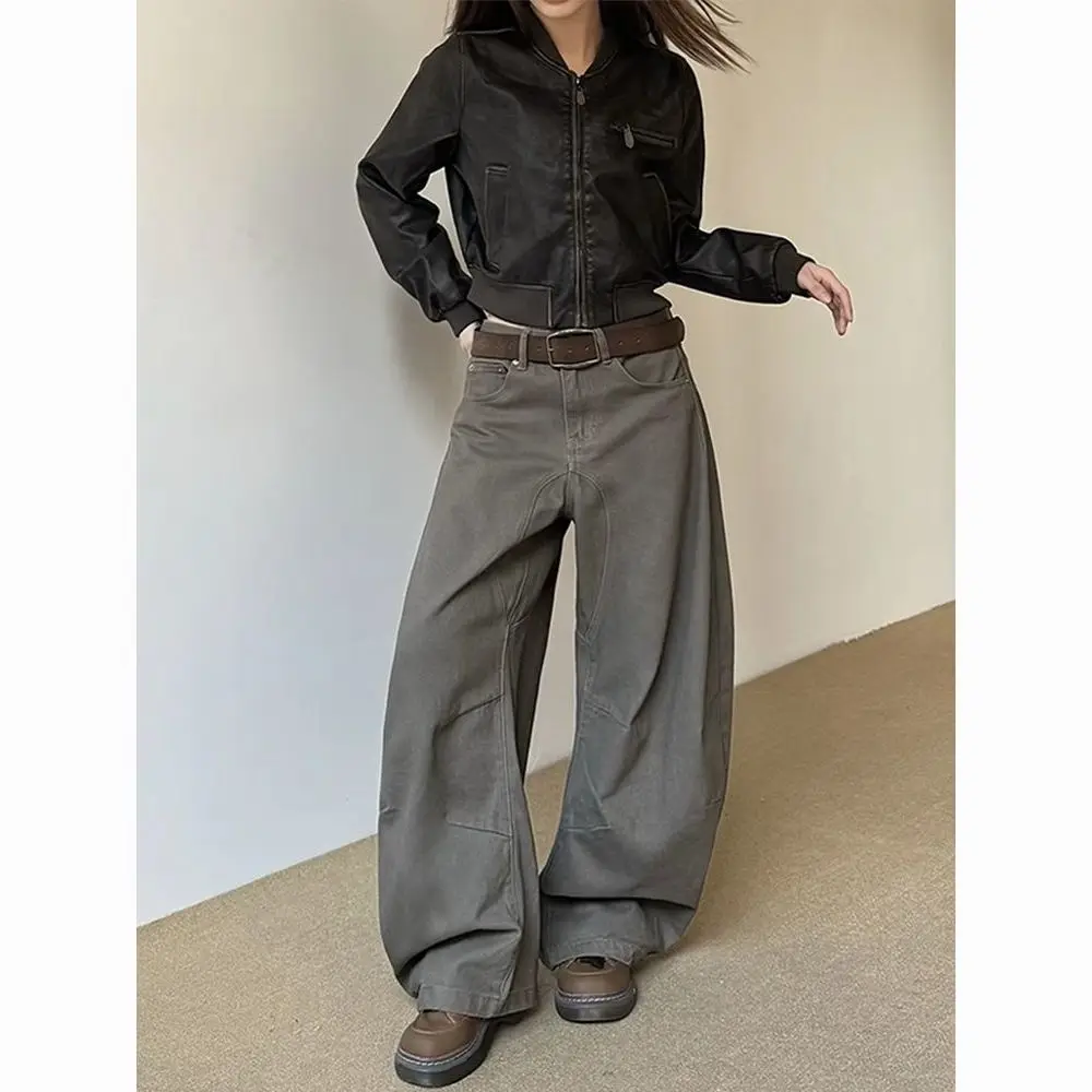 Scimitar-Hose für Damen, Jogger, Damen, Sommer, Leinen, Baggy-Fit, Kunstfestival, Highstreet-Cargo, Übergröße, Outdoor, mehrere Taschen, lässig