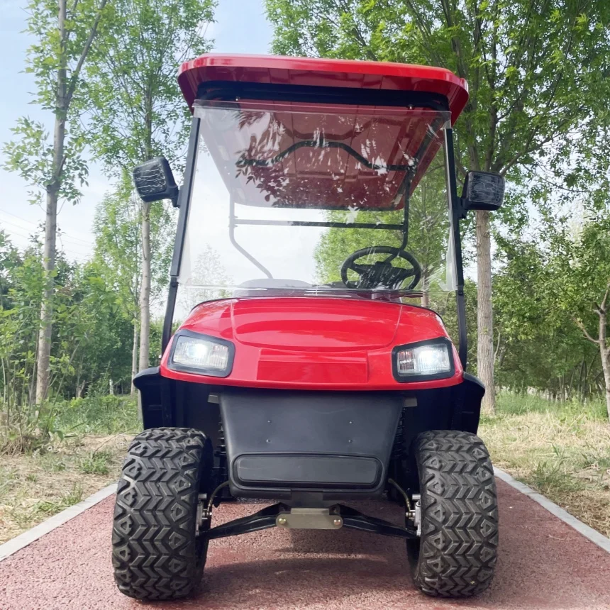 

2025 Best Selling Custom Club Electric Cart Double Wishbone Independent Suspension New Energy Electric Golf Cart ODM Customized