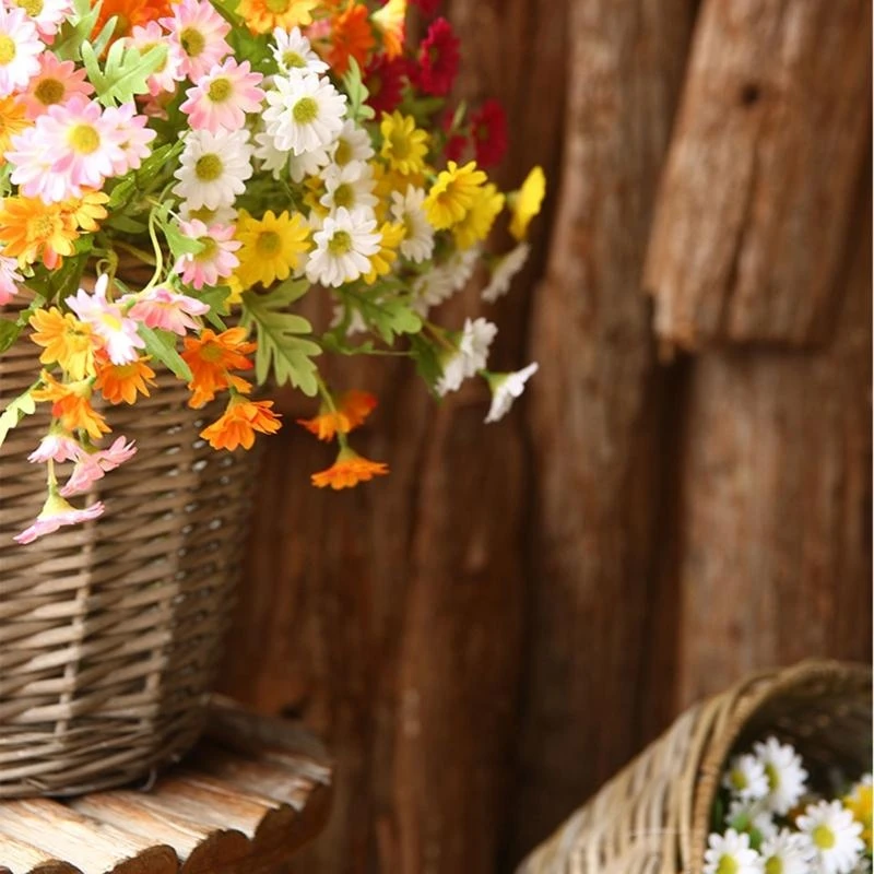 

Simulation Small Flower Artificial Fake Silk Floral Flowers Arrangement 15UB