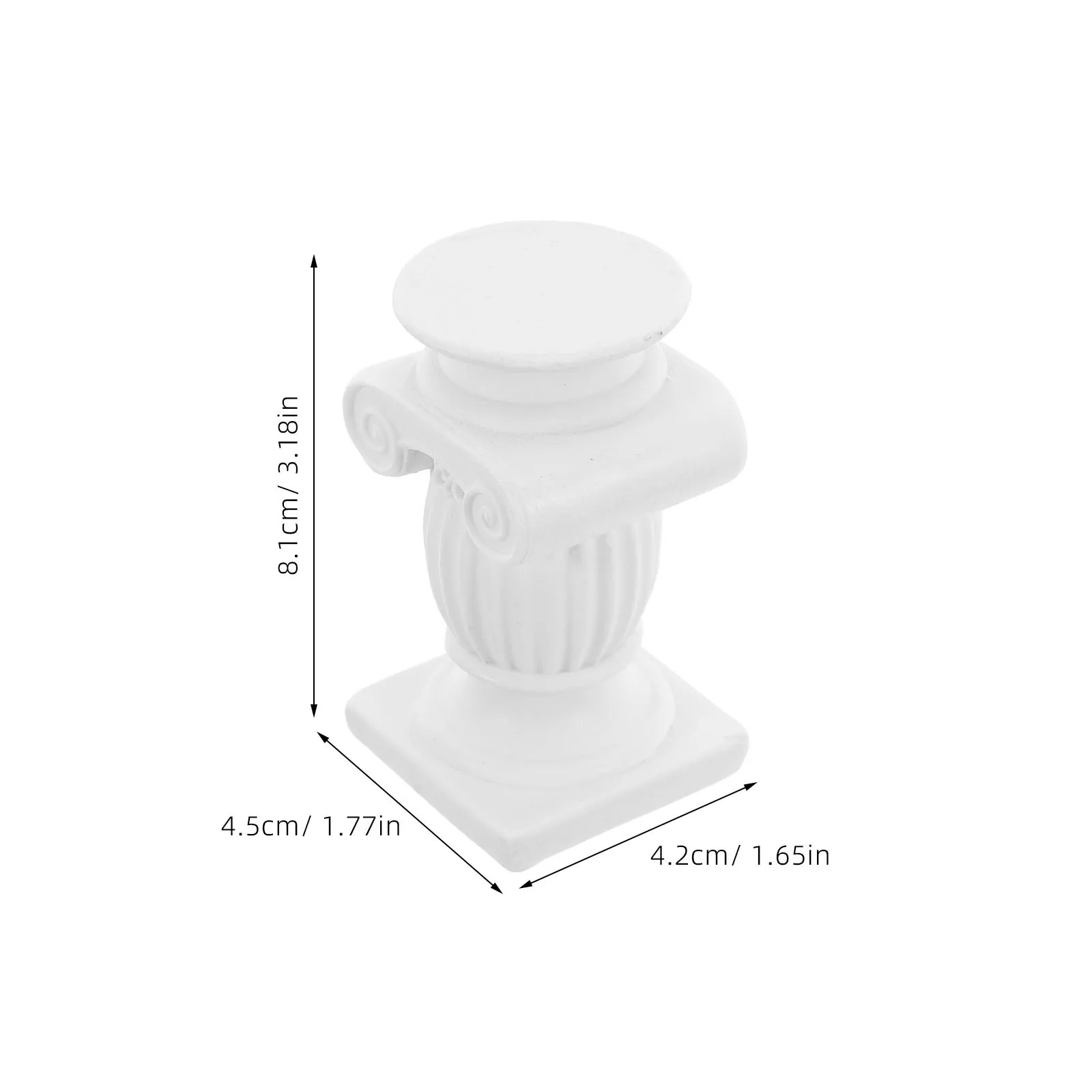 Mini Römische Säule Harz Skulptur Für Tabletop Foto Prop Diy Handwerk Dekor Hochzeit Party Home Interior Sand Tisch Haus Ornament