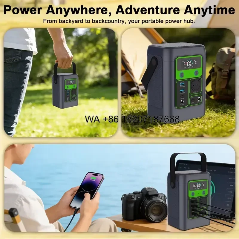 Wmwmnu for Wmwmnu LiFePO4 Solar Generator Portable Power Station with 45W Solar Panel for Camping Outdoor US Warehouse Best