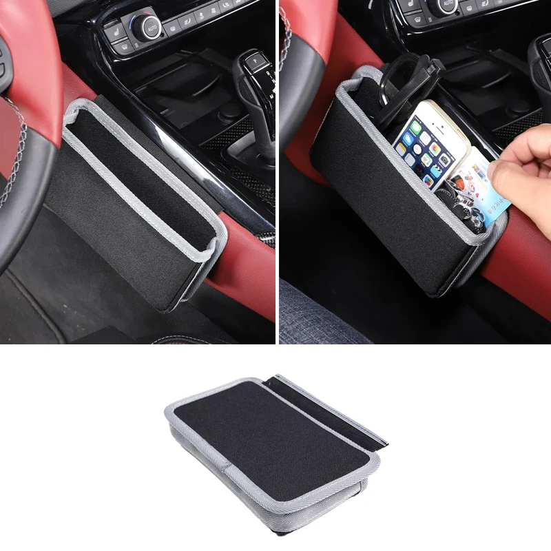 Car Central Control Multi-function Side Hanging Bag For 2019-22 Toyota GR Supra MK5 A90 Car Accessories
