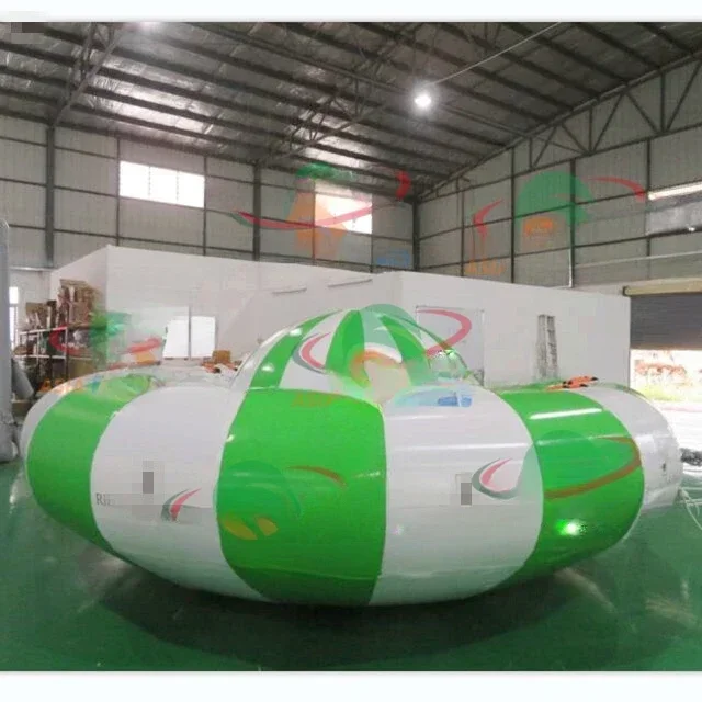 

Summer inflatable water boat flying, towing, rotating sea game toys