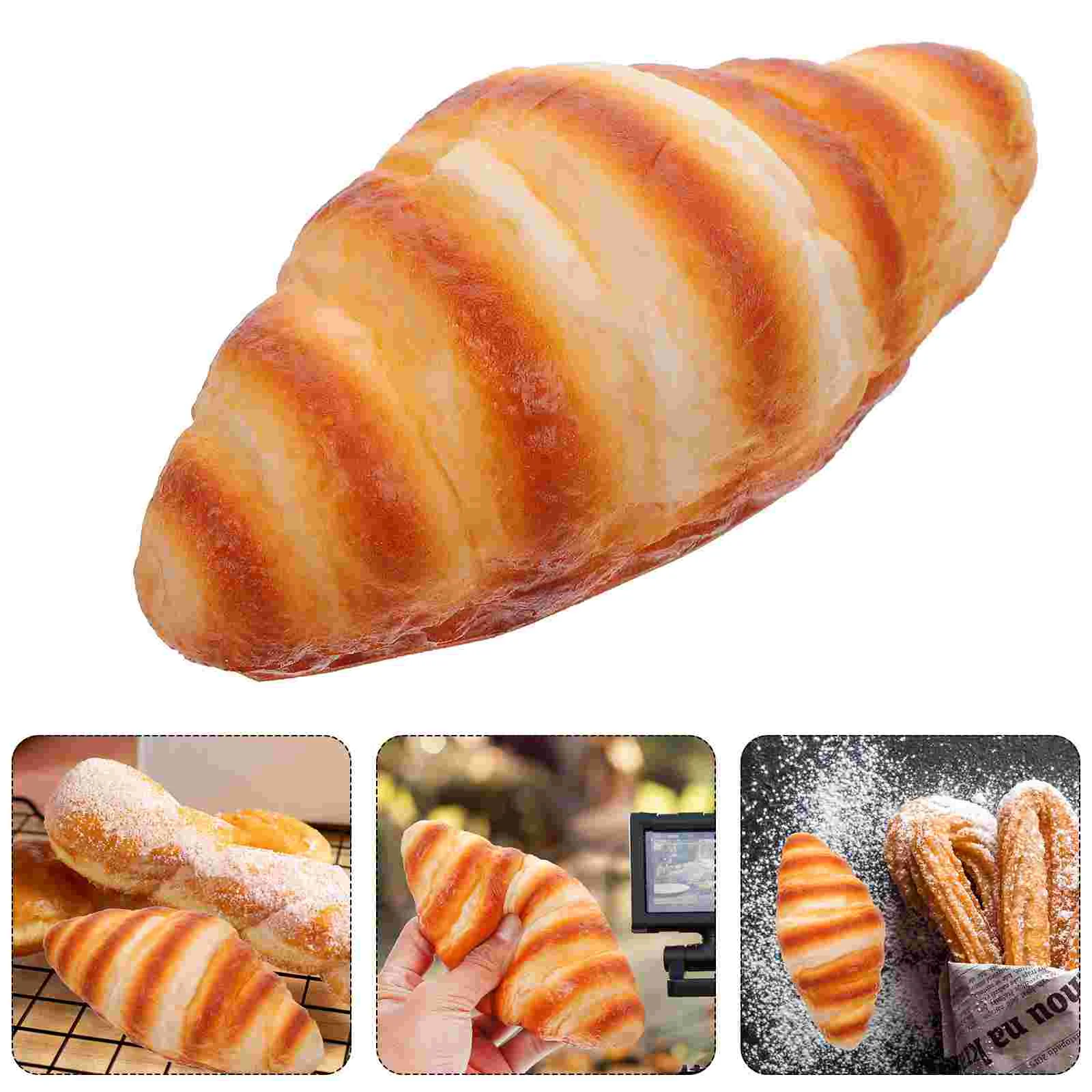 

Simulated Bread Lifelike Photography Props Loaf Household Simulation Decor Pu Play Toy