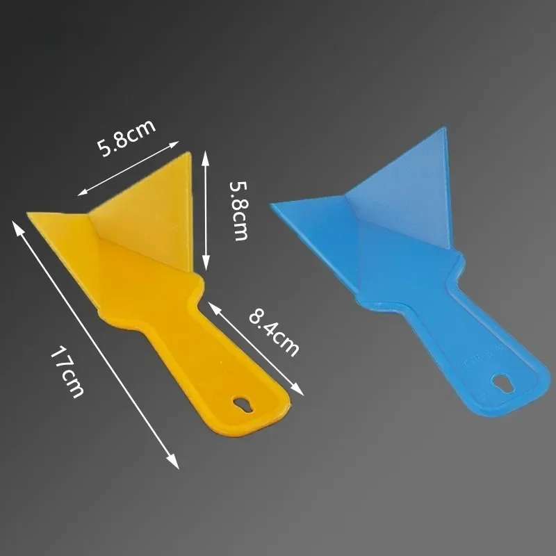 Scraping Putty Knife, Plastic Internal and External Angle Puller, Cleaning Construction Site Floor and Wall Angle Trimming Tool