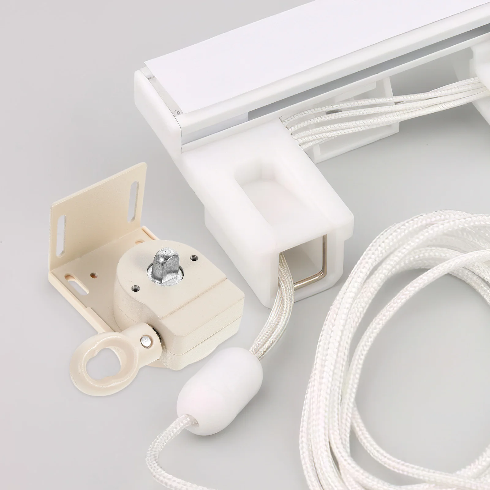 1 set di staffe per parasole a rullo, staffe di montaggio per tende resistenti per tende da finestra, sistema di protezione solare, hardware, facile installazione