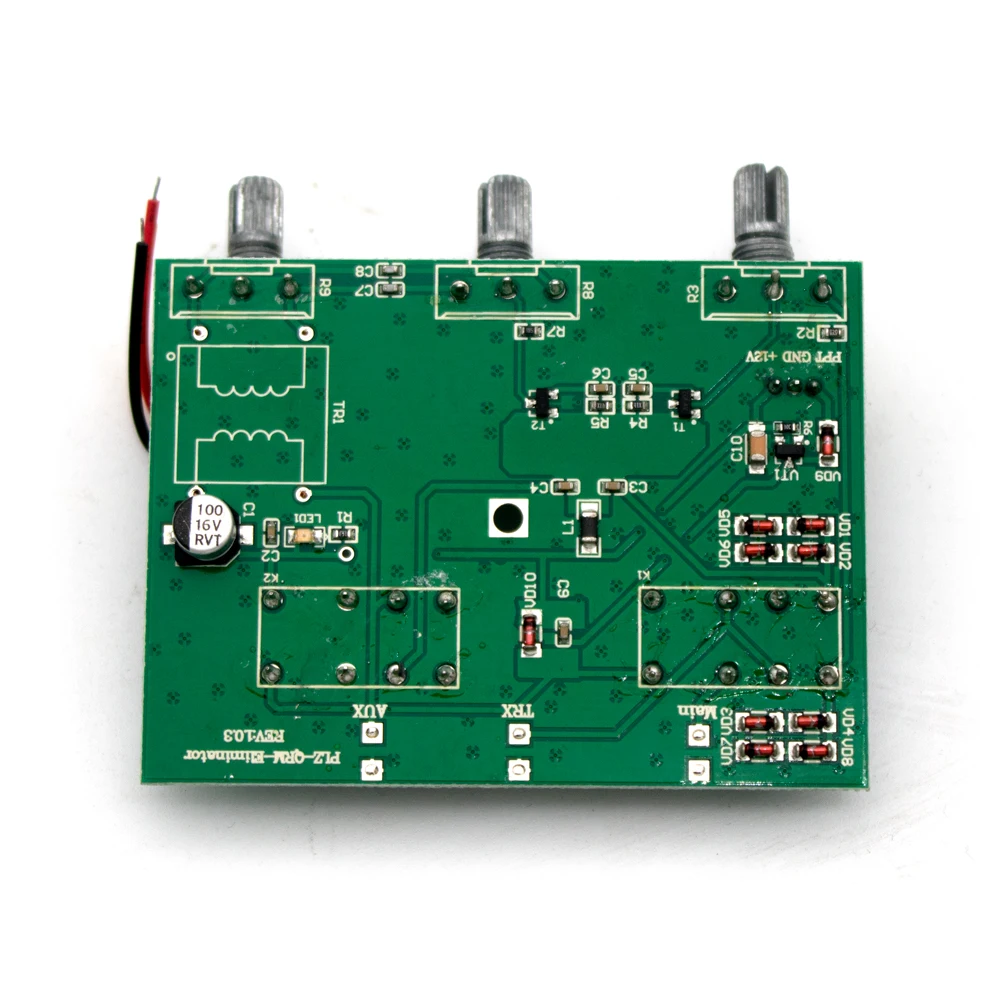 Imagem -04 - Eliminador Qrm para Antena de Radioamadorismo Placa Acabada Bandas hf Controle Ptt 130 Mhz 1-30 Mhz