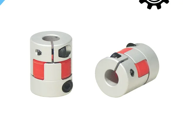CNC Motor red star BF Jaw spider plum Shaft Coupler Flexible Coupling D20 L25 6mm 6.35mm 7mm 8mm 10mm