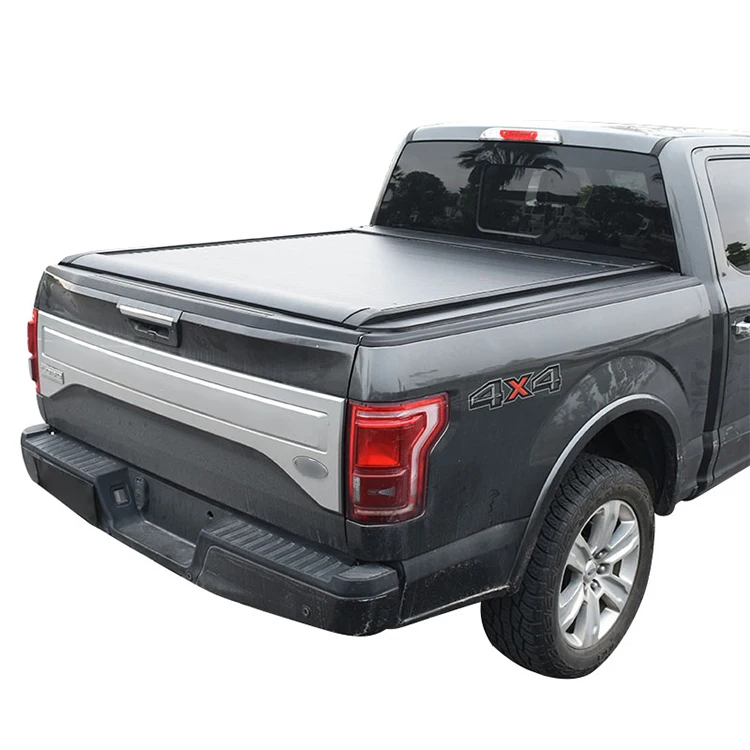 

High Quality Electric Power Retractable Truck Bed Tonneau Cover Custom Fit 2015-2022 Ford F150