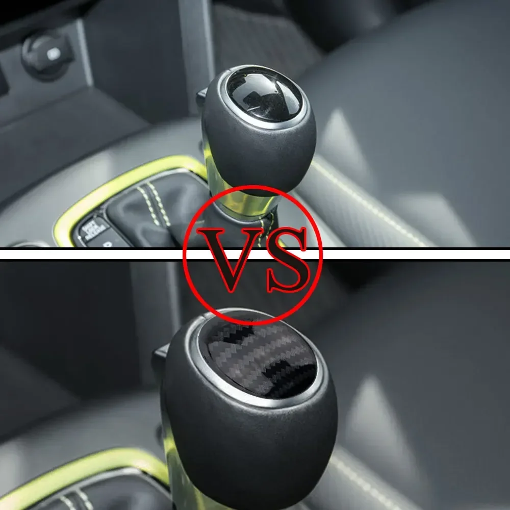 

For Hyundai Kona 2017 2018 2019 AT Gear Shift Knob Sticker Gear Head Knob Trim Cover Protector Interior Accessories