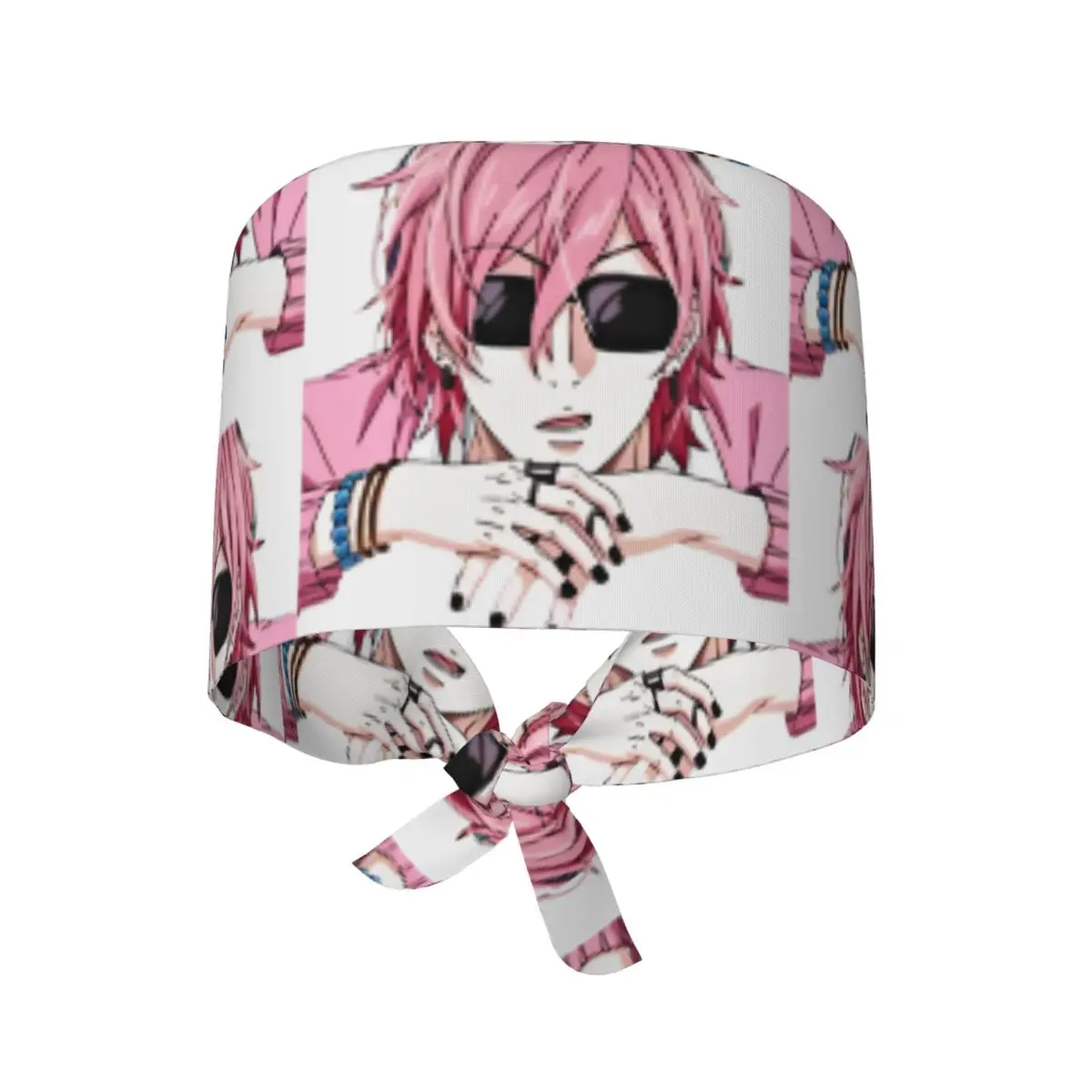 Chapeau d'infirmière Yarichin B Club, casquette de travail manga boy Y2K, casquette médicale mignonne réglable pour hommes et femmes, casquette de travail à nouer au dos