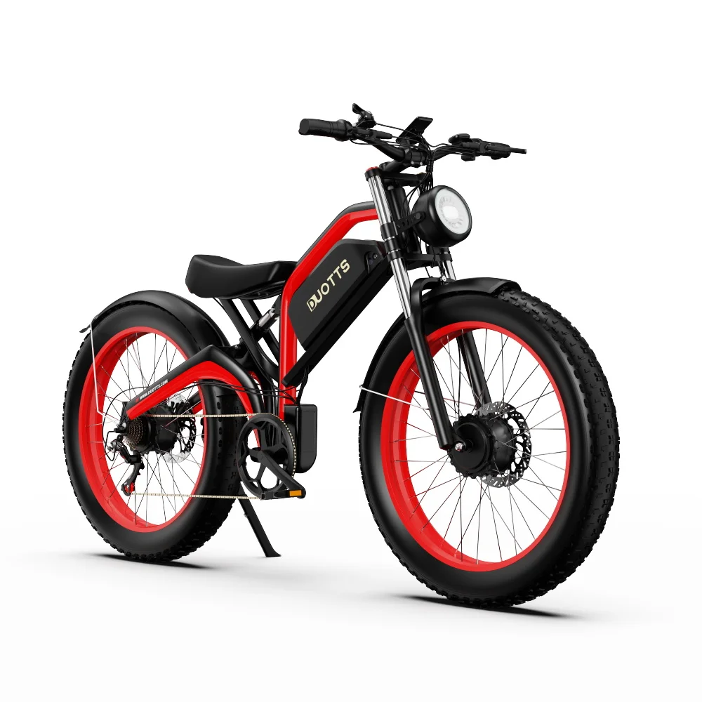 DUOTTS N26 vélo électrique 1500W moteurs 55 km/h vitesse maximale 26*4.0 pouces gros pneus vélo électrique, 48V 20Ah montagne e-bike