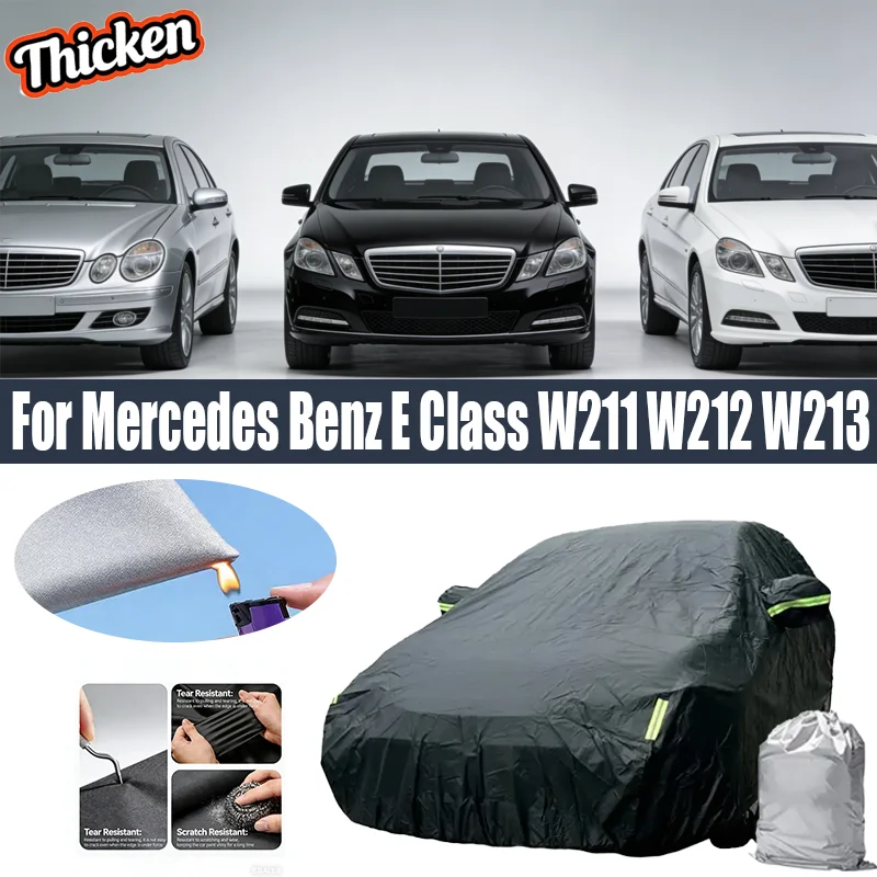 For Mercedes Benz E Class W211 W212 W213 Car cover, wear-resistant and durable Anti-aging and anti-fading Compact Storage