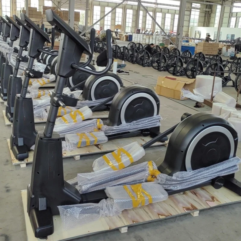 Magnetic Resistance Elliptical Cross Trainer Stepper Machine Indoor Home Gym Full Body Cardio Workout Silent Elliptical Trainer