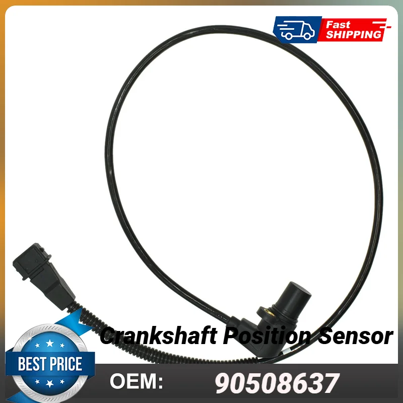 90508637 Sensor de posición del cigüeñal compatible con GM Opel Astra Vectra Zafira 2.0 2.4 16V