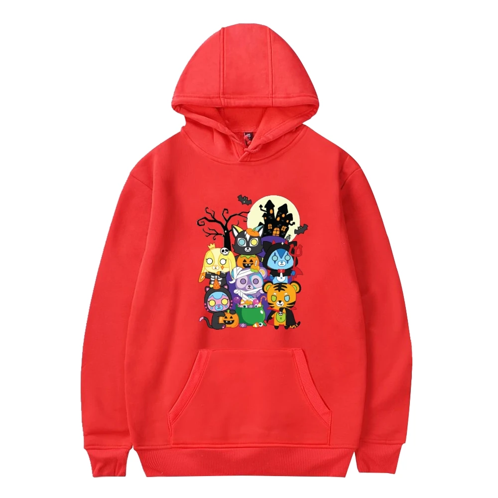 ItsFunneh-Sweat à capuche Krew District pour hommes et femmes, sweat à capuche à manches longues, streetwear Harajuku, vêtements drôles, 2022