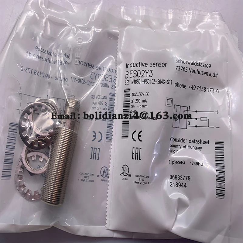 

Fast delivery new sensor BES02Y3 BES M18EG1-PSC10Z-S04G-S11 In stock