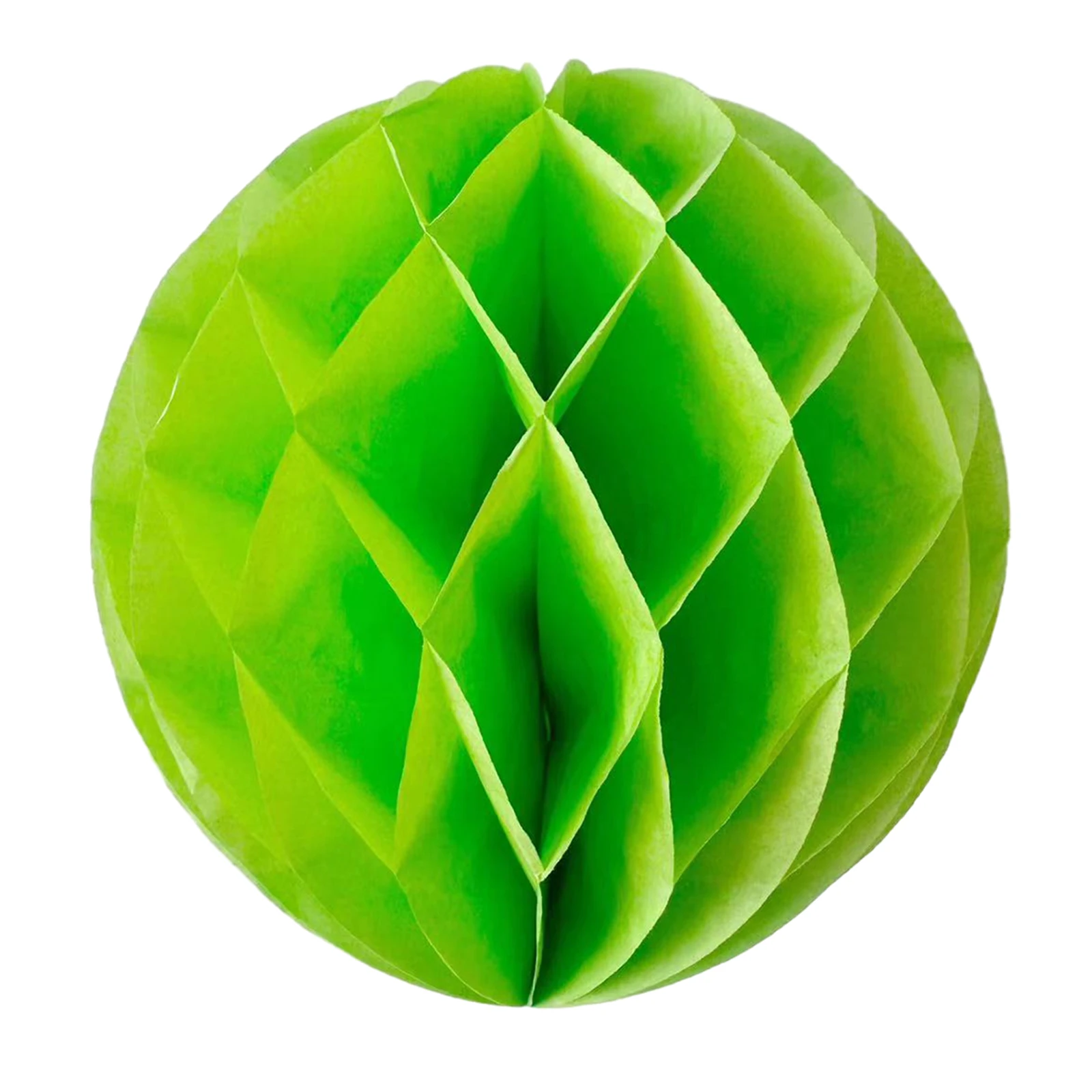 1pcs Set 10 Inch Fruit Green Paper For Christening   Baptism Honey Comb Paper Honeycomb Ball Paper Honeycomb Balls Fruit