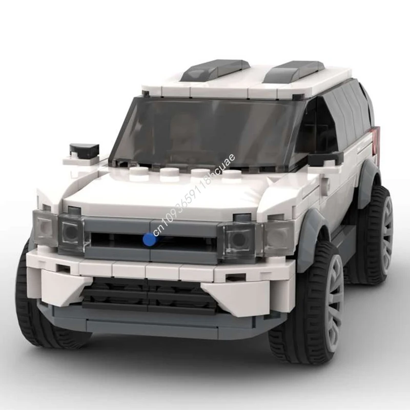 

327pcs MOC Explorer White City Champion supercars Model Building blocks Toys Kids Brick creative Education Christmas gifts