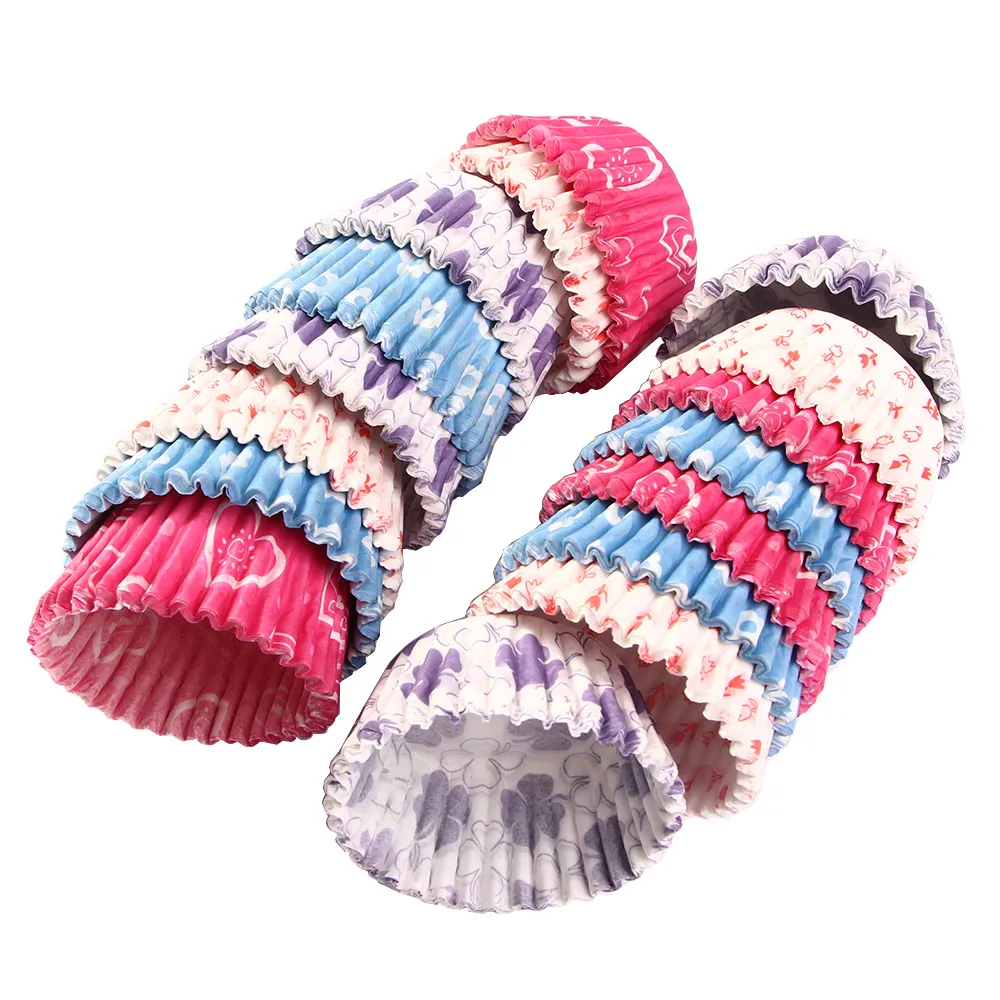 

100 шт., мини-обертка для чашек, футляры для кексов, вкладыши для выпечки кексов, бумага для торта