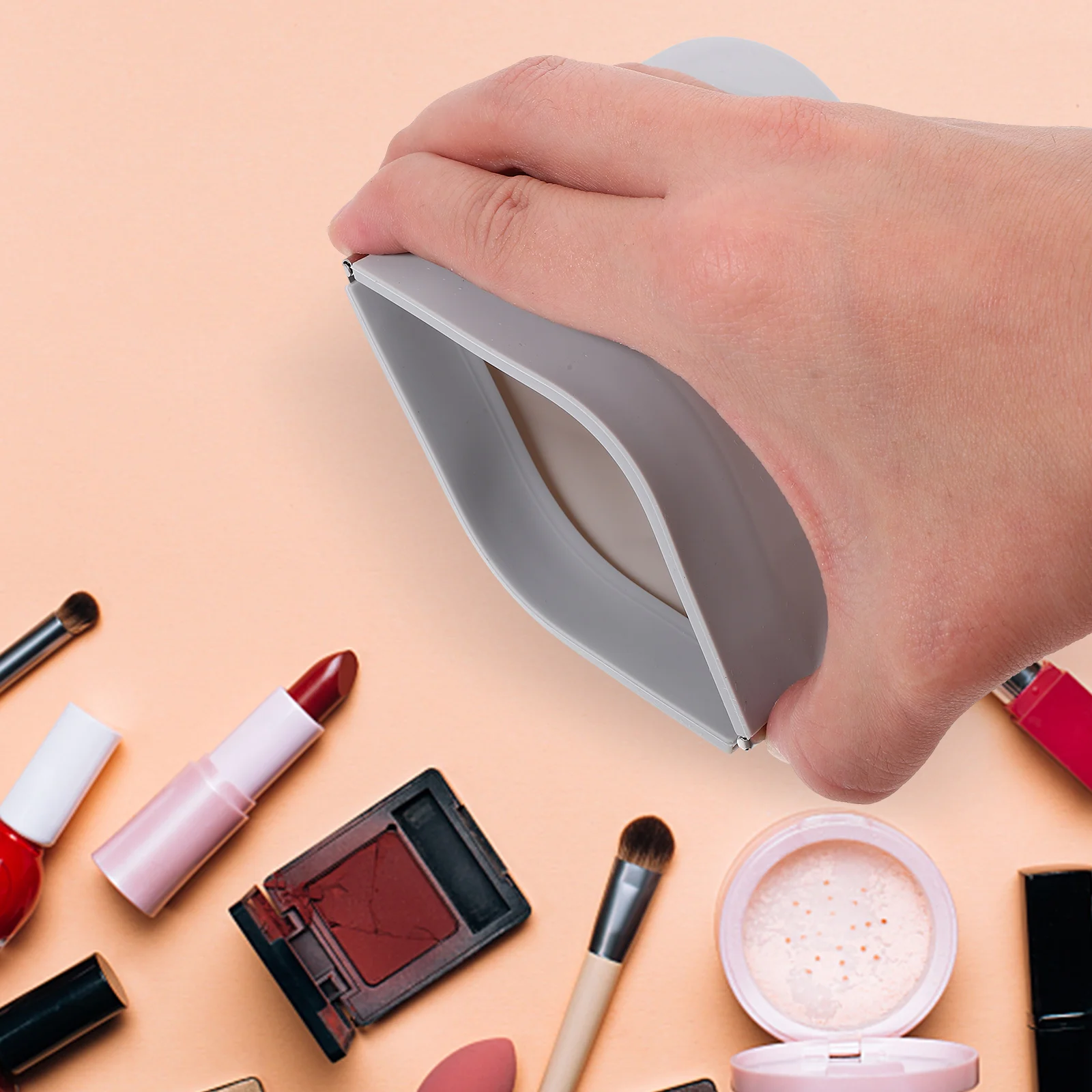 

Bag Small Lipstick ganizer Silicone Portable Makeup White Storage Coin Bags Travel Outdoor