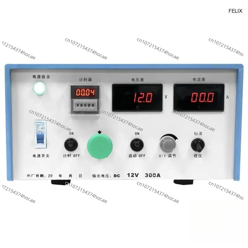 300A 12V High frequency switch rectifier electroplating electrolytic oxide galvanized chrome plated rectifier