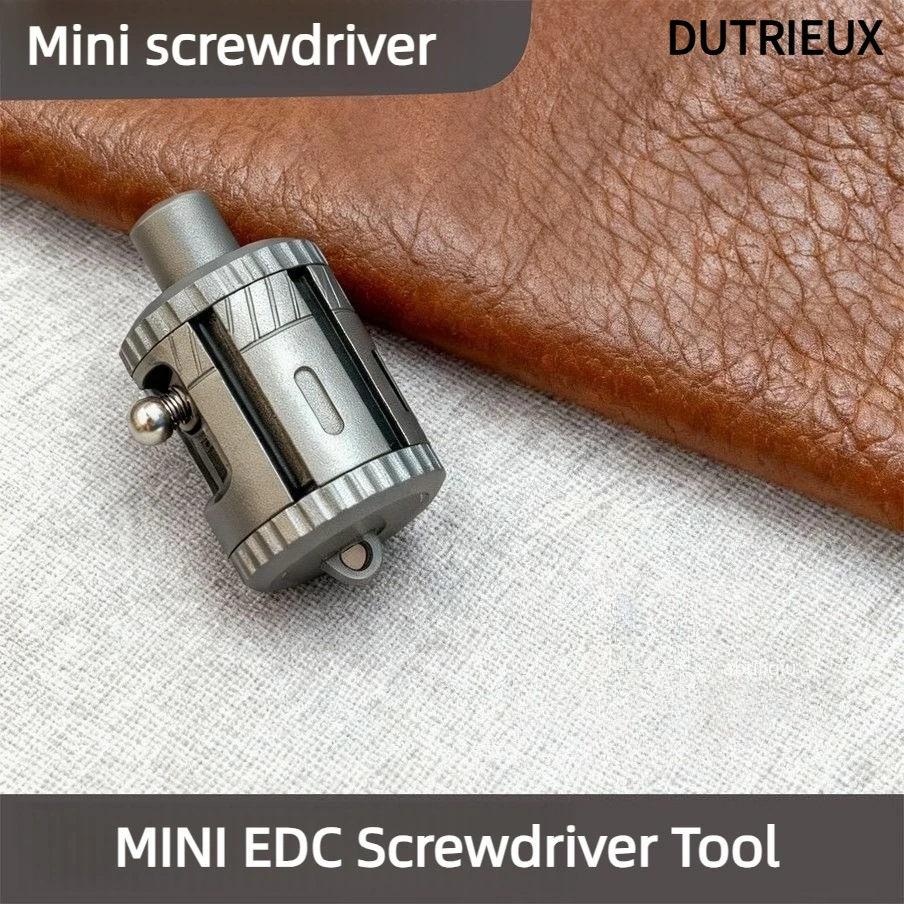 

Набор многофункциональных отверток EDC с магнитным шестигранным сверлом Torx Phillips, портативный инструмент для ремонта из алюминиевого сплава, уличный дом