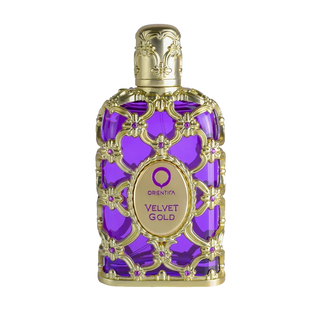 Orientica Velvet Gold EDP 2,7 onças / 80ml – Perfume unissex de longa duração oriental âmbar quente, presente ideal de Natal de Halloween