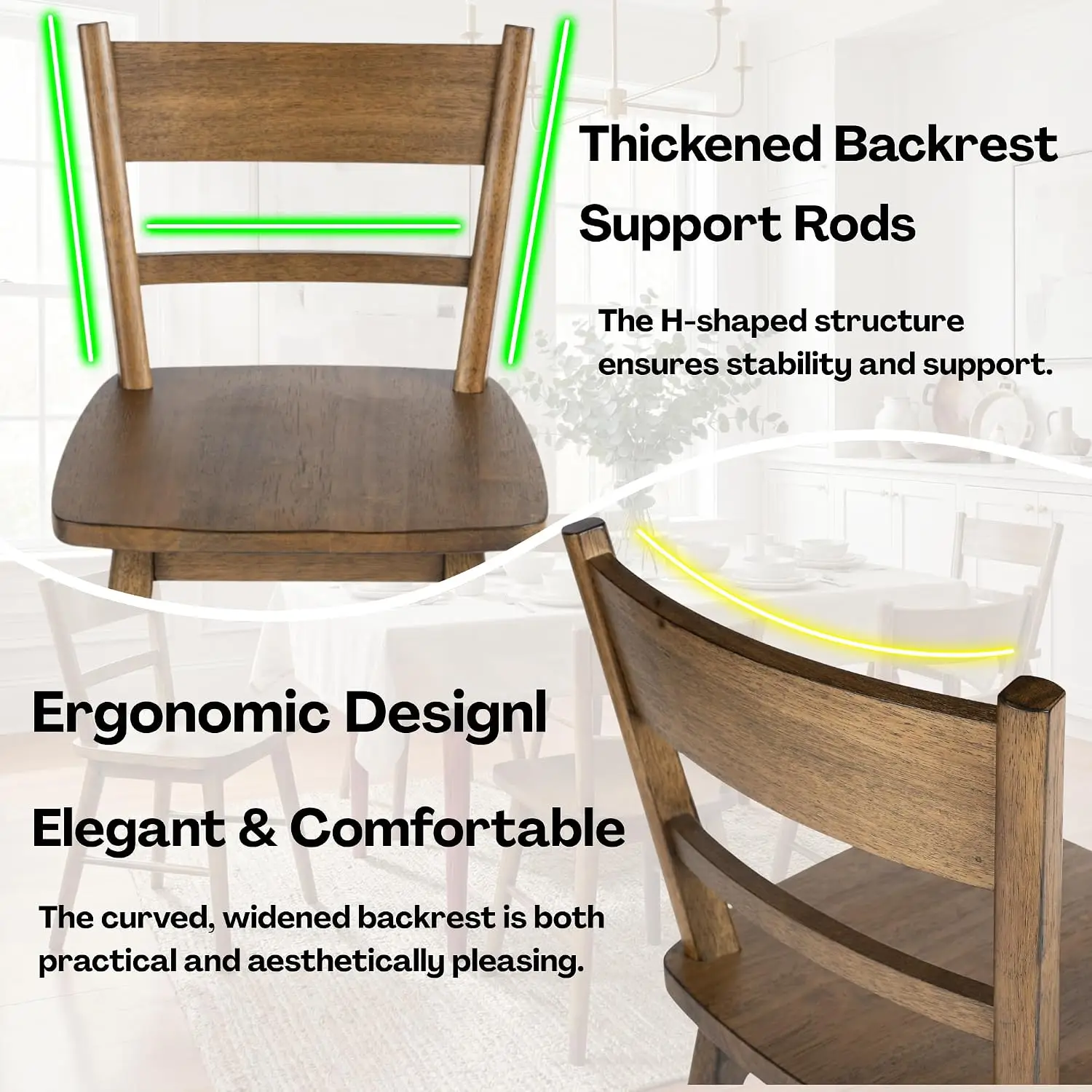 Thumbnail 4 - #35 Low Price Upholstered Dining Chairs Deals