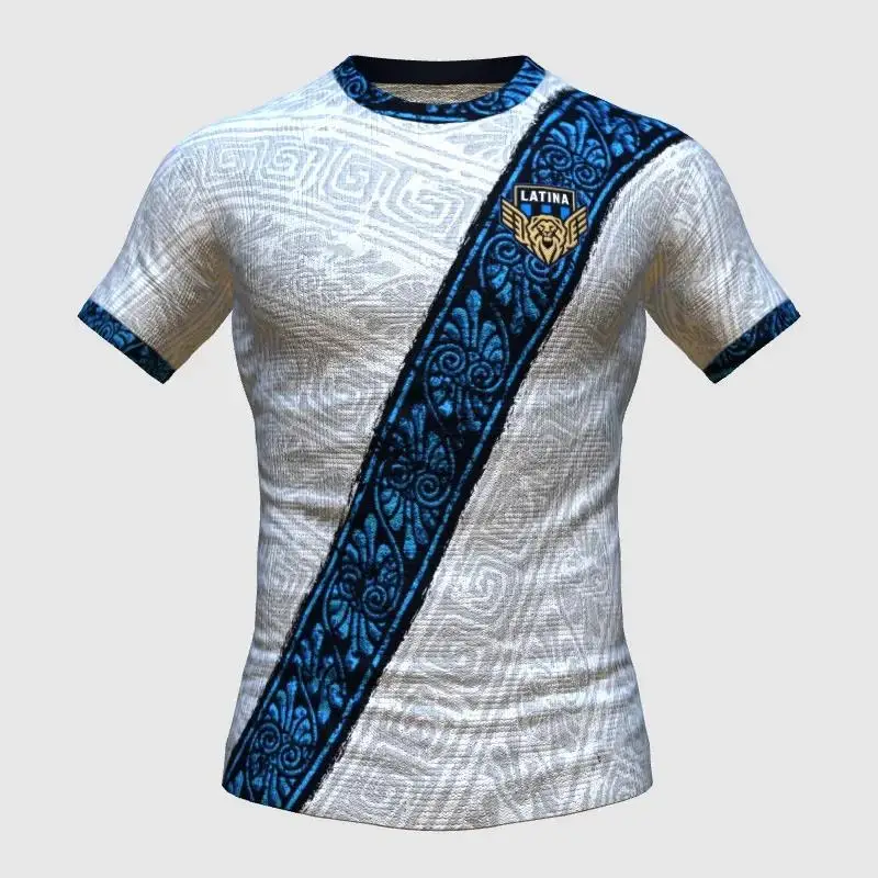 2026 Sommer Herren/Damen Italienisches Fußball-T-Shirt Latinx Shirt Sport Schnelltrocknendes Oberteil T-Shirt Fußballanzug Herren Sonderedition – Detail 2